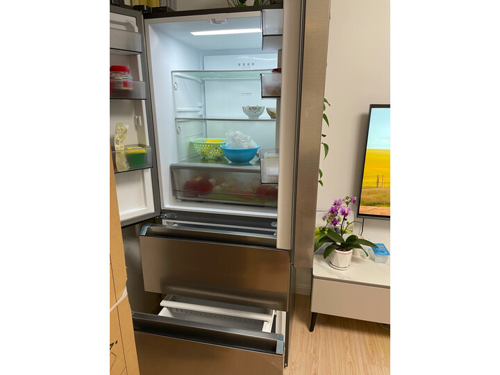 用后真实评测美的(Midea)慧鲜系列401升变频多门家用电冰箱BCD-401WFPZM(E)怎么样？真的好用吗？