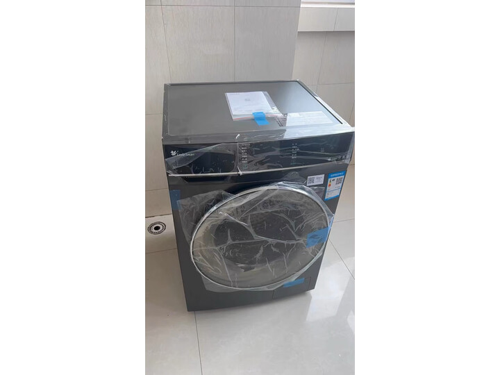 揭秘曝光：小天鹅洗烘套装10kg滚筒洗衣机TG100V86WMDY5+TH100-H32Y配置低啊？？亲身使用一周反馈 心得分享 第4张