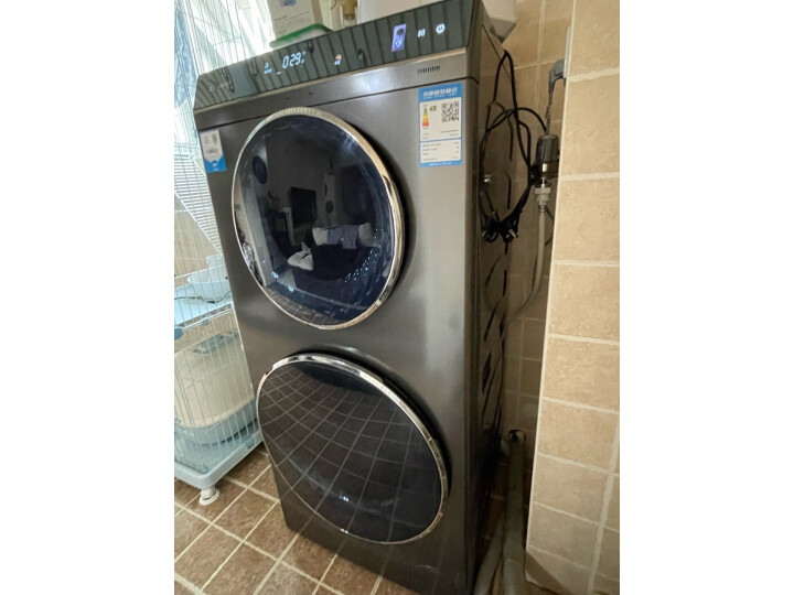卡萨帝（Casarte）玉墨系列 双子滚筒洗衣机双筒分区洗衣机 14KG直驱 紫外除菌 空气洗C8 HD14S6U1以旧换新 品牌评测 第7张