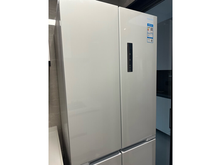 棒棒的：东芝429升白珍珠四开门冰箱GR-RF450WI-PM151实测如何？使用详情评测分享 心得分享 第4张