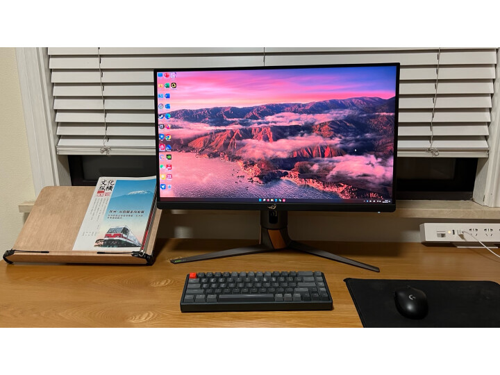 华硕ROG XG27UCG绝神27英寸电竞显示器怎么样？多功能实测爆料 心得分享 第9张
