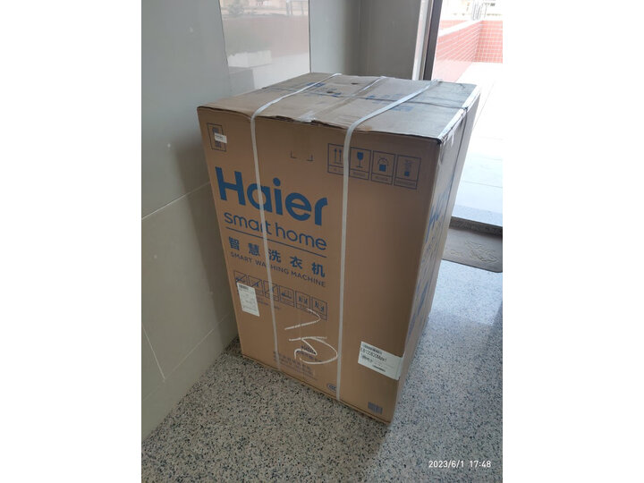 口碑爆料：海尔精华洗洗衣机 10公斤EG100MATESL6评测给力？亲身体验诉说感受 心得分享 第2张