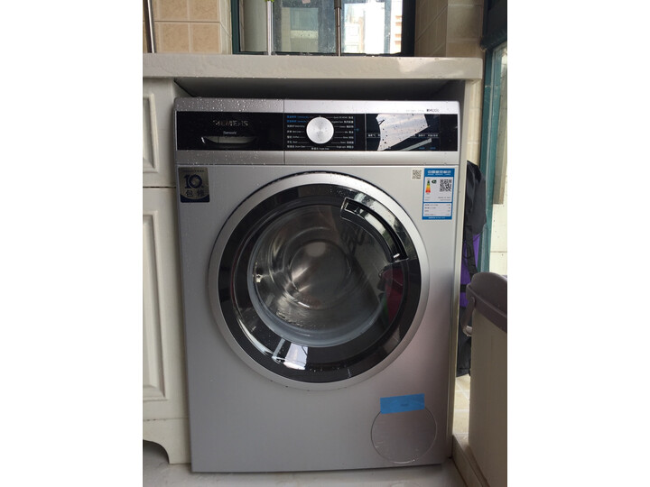 西门子 8公斤 洗烘一体变频 滚筒洗衣机XQG80-WD12G4M82W怎么样？质量如何？亲身使用体验内幕详解 首页推荐 第3张