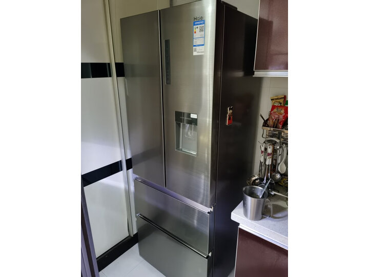 【测评曝光】海尔（Haier)451升变频风冷无霜四门冰箱BCD-451WDEAU1比较测评怎么样？？上档次吗，亲身体验诉说感受 首页推荐 第5张