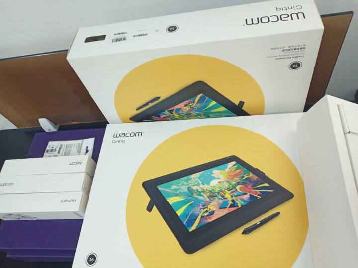 Wacom新帝数位屏16寸 Cintiq DTK1661手绘屏怎么样.使用一个星期感受分享 首页推荐 第5张