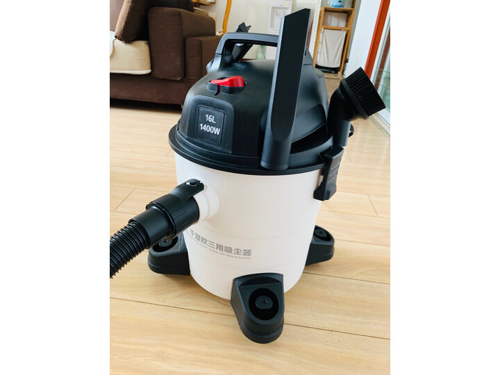 小狗（puppy）干湿吹三用大功率桶式商用家用吸尘器Q1 White怎么样？有谁用过，质量如何 首页推荐 第2张