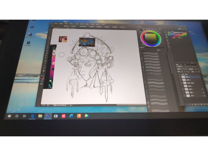 wacom新帝数位屏手绘屏Cintiq dtk1661 15.6寸怎么样？最新吐槽性能优缺点内幕 首页推荐 第7张