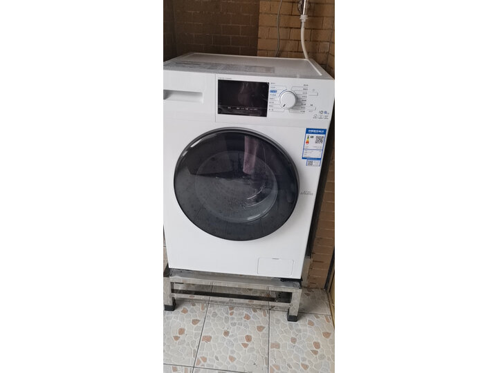 TCL 10公斤洗烘一体变频全自动滚筒洗衣机XQG100-P300BD怎么样？老婆一个月使用感受详解 首页推荐 第10张