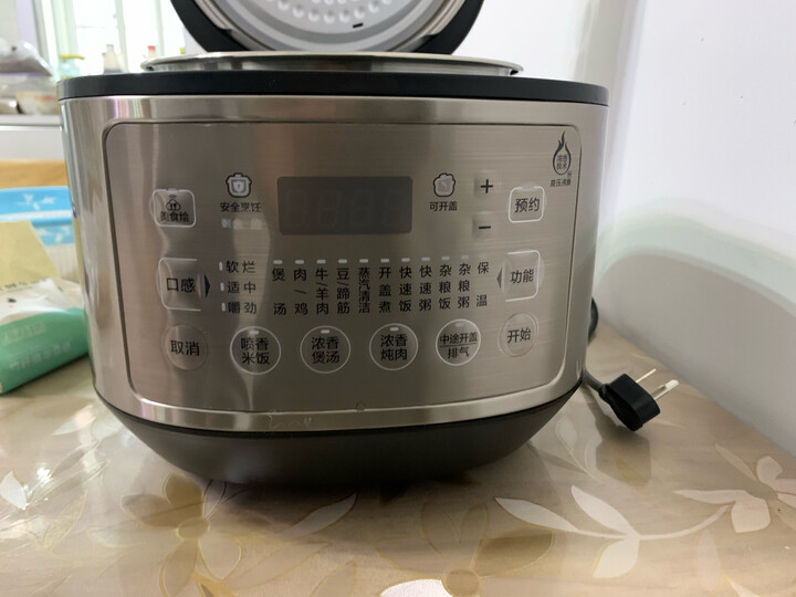 美的（Midea）电压力锅5升双钢胆MY-YL50P602怎么样,说说有没有什么缺点呀？ 首页推荐 第4张