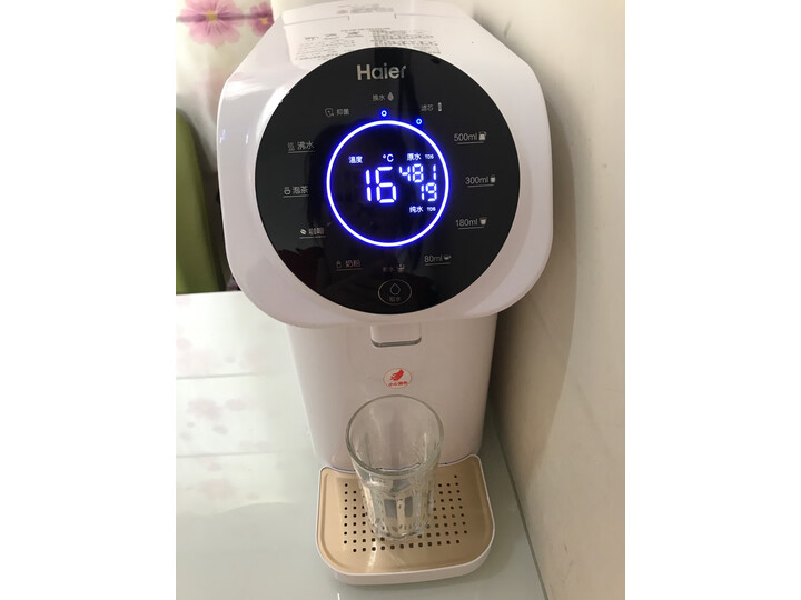 【插电即用】海尔（Haier）净水器7558-3家用净饮一体机好不好，说说最新使用感受如何？ 首页推荐 第12张