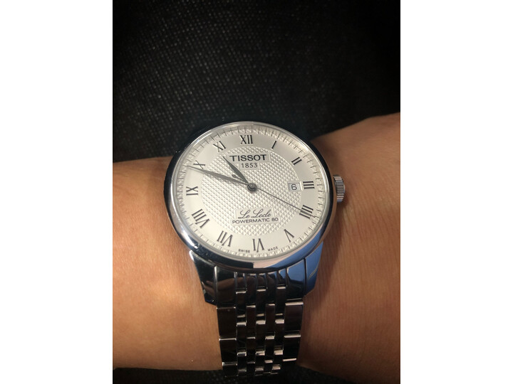 天梭(TISSOT)瑞士手表 力洛克系列钢带机械男士手表T006.407.11.033.00 比较测评怎么样？？内幕评测，有图有真相 首页推荐 第5张
