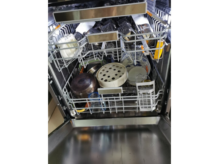 幹貨爆料美的16套嵌入式洗碗机GX1000S实测好不？官方最新质量评测 心得分享 第1张