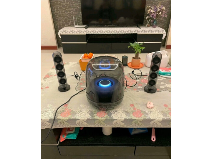 看了不上当：哈曼卡顿水晶4 SoundSticks4音箱评价靠谱？功能实测大爆料 求真评测 第4张