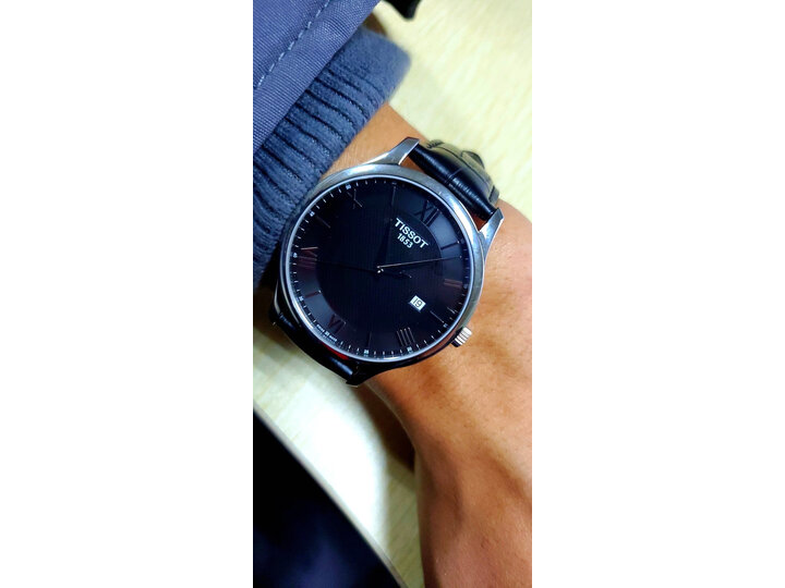 天梭(TISSOT)瑞士手表 俊雅系列皮带石英男士手表T063.610.16.058.00怎么样,质量很烂是真的吗【使用揭秘】 首页推荐 第8张