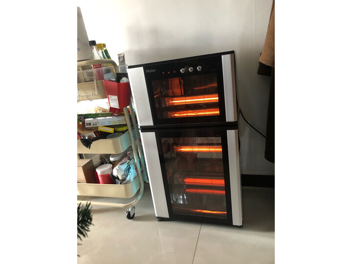 【最新测评详解】海尔（Haier）消毒柜 嵌入式ZQD100F-E60S8内情测评怎样【半个月】使用感受详解 首页推荐 第4张