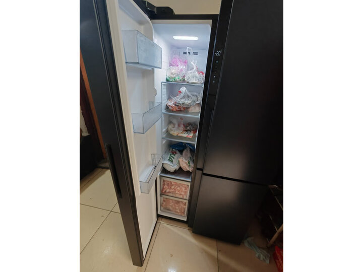 深入测评：海尔501升侧T型双门电冰箱BCD-501WLHTS79B9U1实测优秀不？入手前优缺点解析 心得分享 第5张