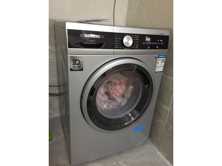 西门子 8公斤 洗烘一体变频 滚筒洗衣机XQG80-WD12G4M82W怎么样？质量如何？亲身使用体验内幕详解 首页推荐 第5张