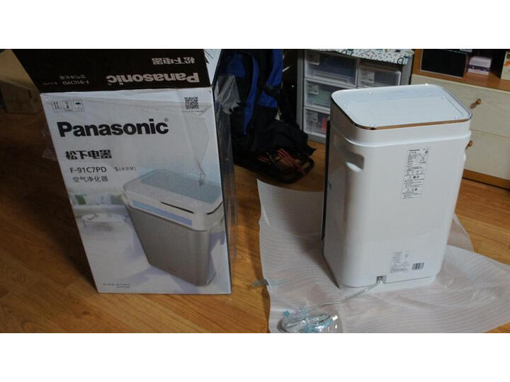 直奔主题：松下 61C7PD空气净化器配置不咋滴啊？松下 61C7PD用数据测评说话 心得分享 第1张