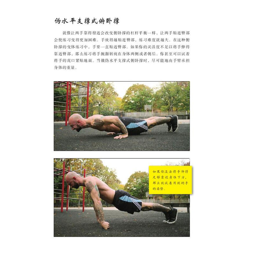 徒手极限健身 无器械力量训练100式