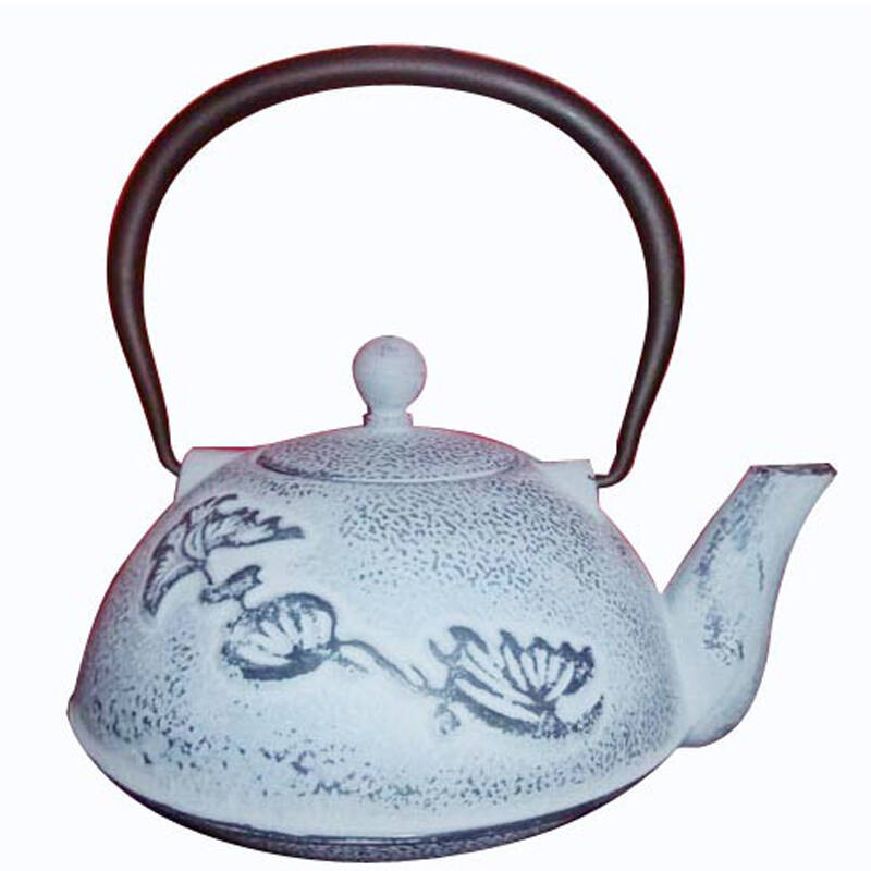 王禅居银杏铸铁壶 无涂层铁茶壶功夫茶壶铁壶