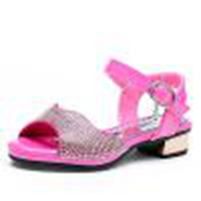 ULSHW2014夏季儿童凉鞋女公主鞋水钻女童凉