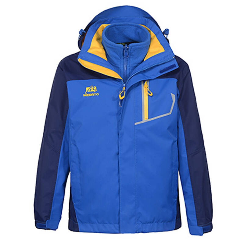 迈途冲锋衣户外男女款三合一抓绒衣软壳开衫双