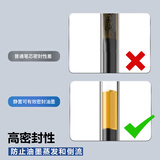 晨光(M&G)文具G-5按动中性笔芯0.5替芯签字笔芯学生速干全针管水笔芯办公用品1008/K35/S01适用 黑色20支/盒