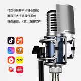 得胜（TAKSTAR）SM-9直播设备专业录音话筒主播唱K歌电容麦克风话筒