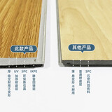 欣荣达石塑地板2mm环保防水耐磨地板木纹卧室地板水泥地