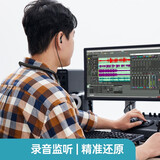 得胜 （TAKSTAR）WPM-500无线监听耳机立体声手机电脑声卡抖音直播网红主播带货唱歌快手户外团队直播蓝牙挂脖耳塞 得胜WPM-500单接收器