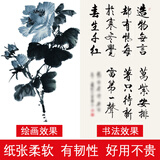 叁沃 宣纸书法专用纸半生熟国画创作毛笔书法初学练习纸三尺