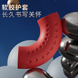 晨光(M&G)文具Q7 拔帽中性笔学生0.5红笔签字笔商务子弹头考试水笔办公用品 红色 12支/盒