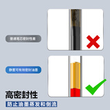 晨光(M&G)文具G-5按动中性笔芯0.5替芯签字笔芯学生速干全针管水笔芯办公用品1008/K35/S01适用 红色20支/盒