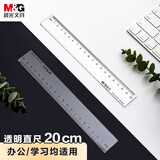 晨光(M&G)文具20cm学生办公通用直尺 测量绘图尺子 办公用品  ARL96004考试推荐考公考研