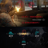 得胜（TAKSTAR）觉RISE  自由玩家电竞耳机带麦克风头戴游戏耳机听声辩位 USB7.1虚拟环绕带线控耳机