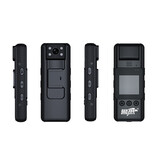 警杰JJ-K1迷你相机运动型执法记录仪 旋转镜头 32GB存储