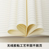 晨光（M&G）APYJQ550文具A5/40页学生笔记本 会议记录本无线装订日记本 办公记事本笔记本子 10本装