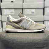 NEW BALANCE男女鞋子 Made in USA 996 Core 美产舒适轻便复古休闲运动慢跑鞋 棕灰色U996GR 标准38.5/M6/W7.5