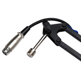 得胜（TAKSTAR） ST-6麦克风支架 万向旋转悬臂话筒支架 防震可伸缩架子 防喷网 ST-6旋臂支架