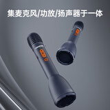 得胜（TAKSTAR）DA10S k歌麦克风音响一体手持麦克风无线小蜜蜂扩音器教师专用喇叭教学导游演讲咪 午夜蓝