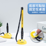晨光(M&G)文具商务桌面台笔0.5黑笔签字笔 可黏贴中性笔办公用品 黑色 24支/盒 AGP16103