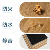 欣荣达石塑地板2mm环保防水耐磨地板木纹卧室地板水泥地