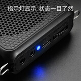 得胜（TAKSTAR）便携式扩音器小蜜蜂教学专用便携式扩音器大功率导游促销喊话扩音器 黑色