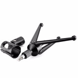 得胜（TAKSTAR） ST-6麦克风支架 万向旋转悬臂话筒支架 防震可伸缩架子 防喷网 ST-101三角支架