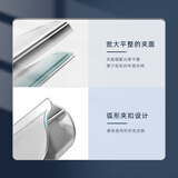 晨光(M&G)文具38mm银色圆形票夹 办公资料整理夹 财务票据夹 6个装ABS92642