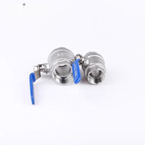 叁沃 不锈钢球阀中型丝扣内螺纹阀门直通球阀  