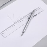 晨光（M&G）MP1001 简约经典中小学生按动金属自动铅笔铁杆铅笔 0.7MM  单支装