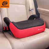 LEAMAN 日本儿童安全增高垫 宝宝0-12岁汽车坐垫 方便安装 红色