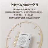 得胜（TAKSTAR） E180M小蜜蜂扩音器教师专用随身腰挂便携式教学耳麦导游户外大功率长续航喇叭 米黄色+有线麦克风（长续航）