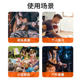 得胜（TAKSTAR） OP-8 弹唱音箱 户外音响演出直播设备无线蓝牙K歌唱歌吉他音箱便携式音响 简装版橙色